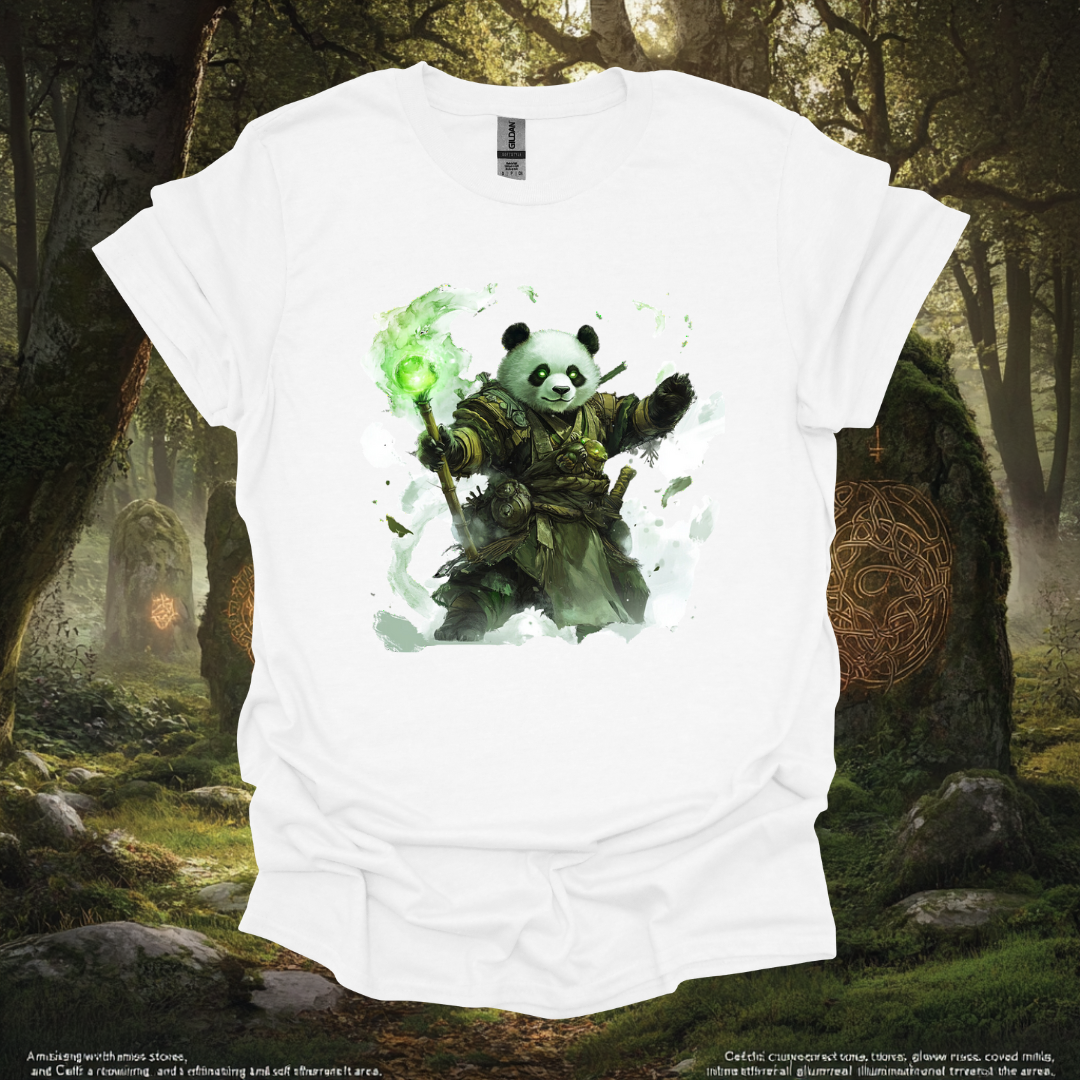 Magical Panda Wizard Unisex Softstyle T-Shirt