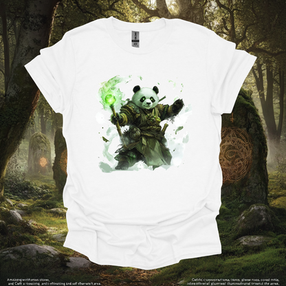 Magical Panda Wizard Unisex Softstyle T-Shirt