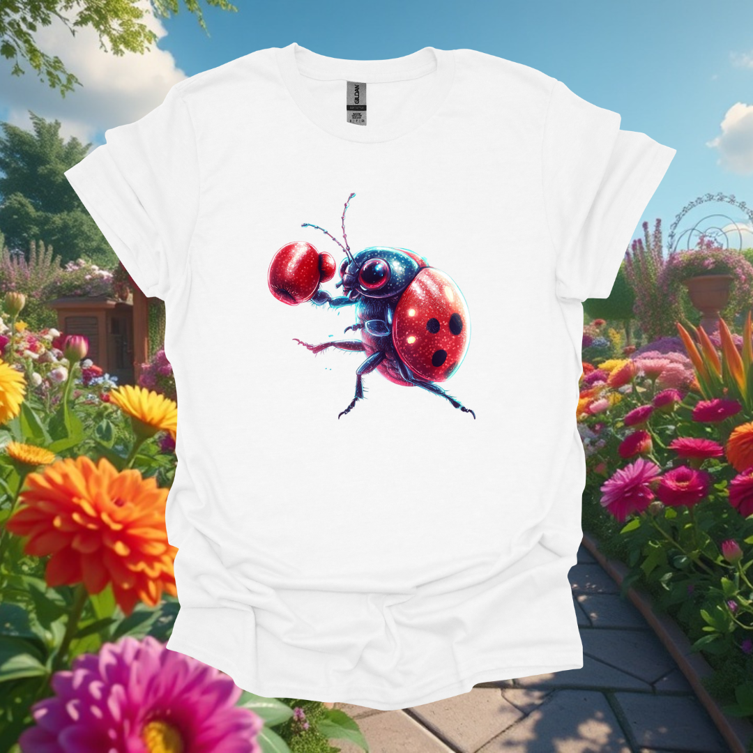 Boxing-bug Unisex Softstyle T-Shirt - Fun Graphic Tee for Nature Lovers