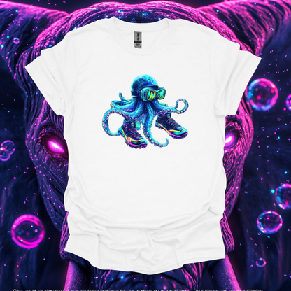 Octopilot  Graphic Unisex Softstyle T-Shirt for Beach Lovers