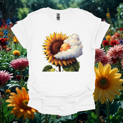 Sunflower Dream Unisex T-Shirt - Softstyle Graphic Tee for Nature Lovers