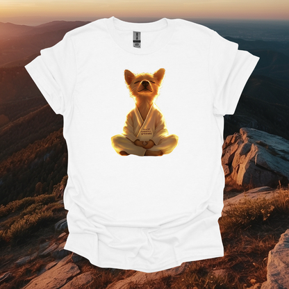 Master, Pupp Unisex Softstyle T-Shirt - Cute Pet Meditation Tee