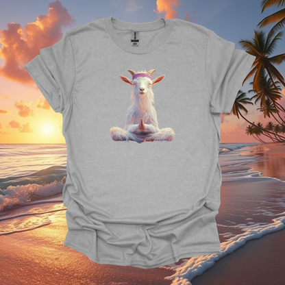 Goat  Yoga. Unisex Softstyle T-Shirt - Perfect for Yoga Lovers