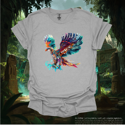 Colorful Eagle Graphic Unisex Softstyle T-Shirt