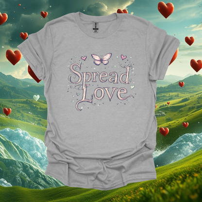 Spread Love Unisex Softstyle T-Shirt - Eco-Friendly Casual Wear