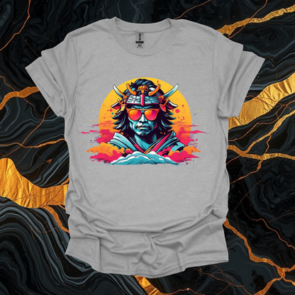 Retro Samurai Graphic T-Shirt for Relaxed Styles