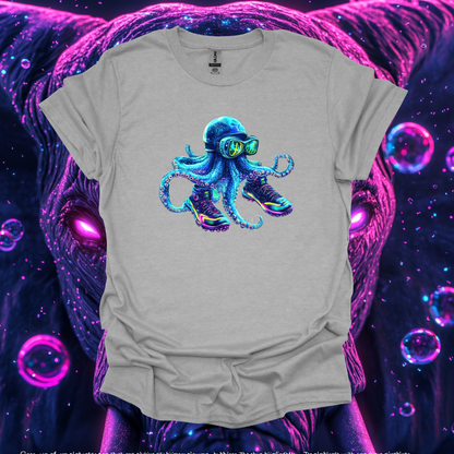 Octopilot  Graphic Unisex Softstyle T-Shirt for Beach Lovers