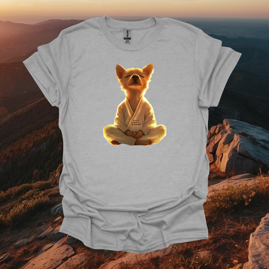 Master, Pupp Unisex Softstyle T-Shirt - Cute Pet Meditation Tee