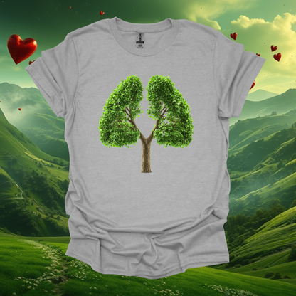 Breath Tree Design Unisex Softstyle T-Shirt