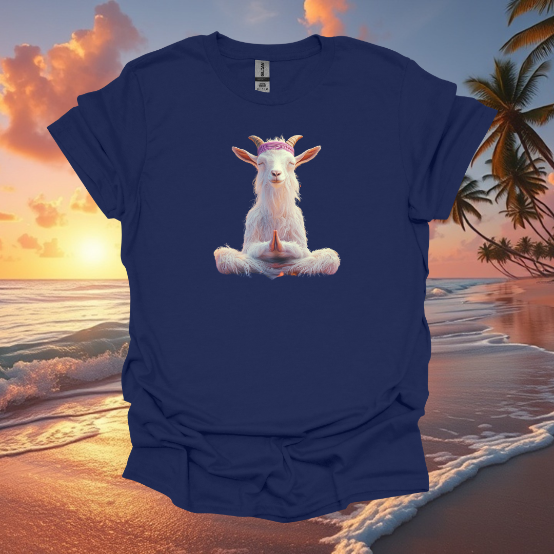 Goat  Yoga. Unisex Softstyle T-Shirt - Perfect for Yoga Lovers