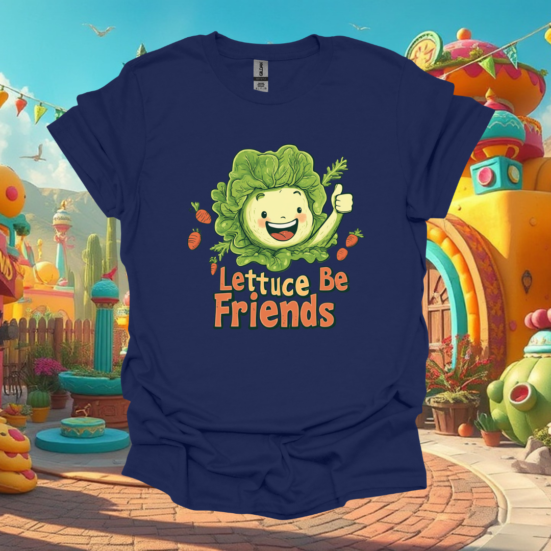 Let'tuce Be Friends' Unisex Softstyle T-Shirt