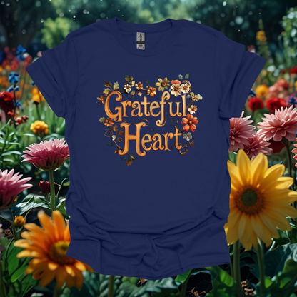 Grateful Heart Unisex Softstyle T-Shirt