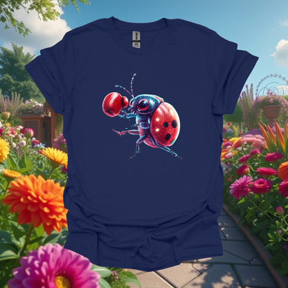 Boxing-bug Unisex Softstyle T-Shirt - Fun Graphic Tee for Nature Lovers