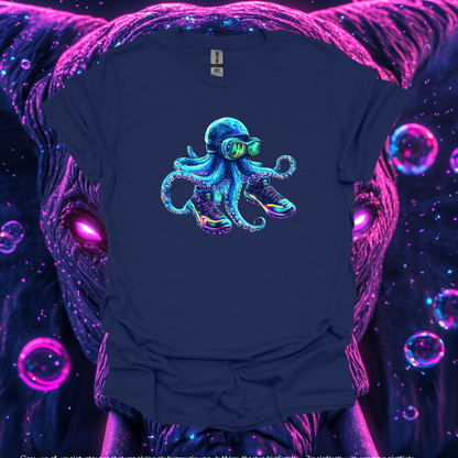 Octopilot  Graphic Unisex Softstyle T-Shirt for Beach Lovers