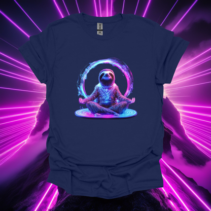 Chill Sloth Meditation Unisex Softstyle T-Shirt