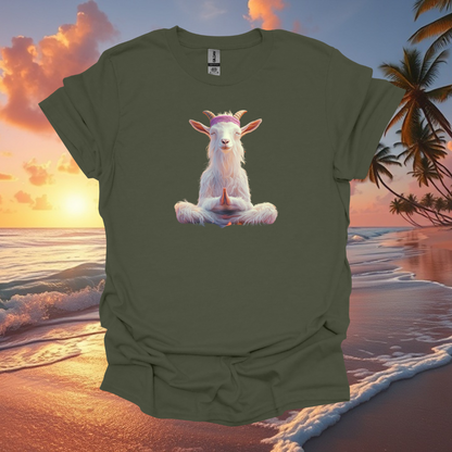 Goat  Yoga. Unisex Softstyle T-Shirt - Perfect for Yoga Lovers