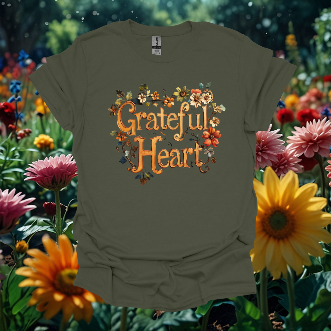 Grateful Heart Unisex Softstyle T-Shirt