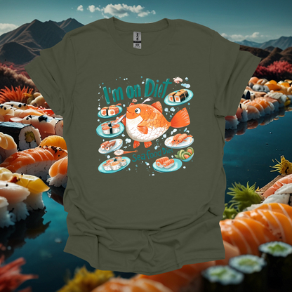 Seafood Diet Unisex T-Shirt - I'm on Diet Sushi Graphic Tee