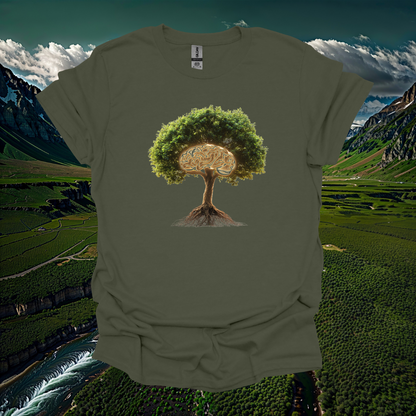 Grow Your Mind | Nature-Inspired Tee for Eco-Conscious Individuals