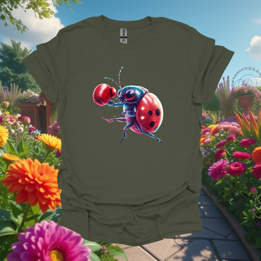 Boxing-bug Unisex Softstyle T-Shirt - Fun Graphic Tee for Nature Lovers