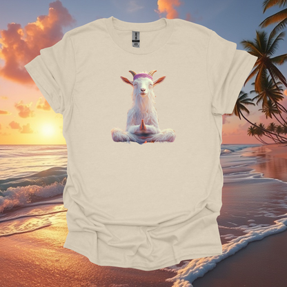 Goat  Yoga. Unisex Softstyle T-Shirt - Perfect for Yoga Lovers