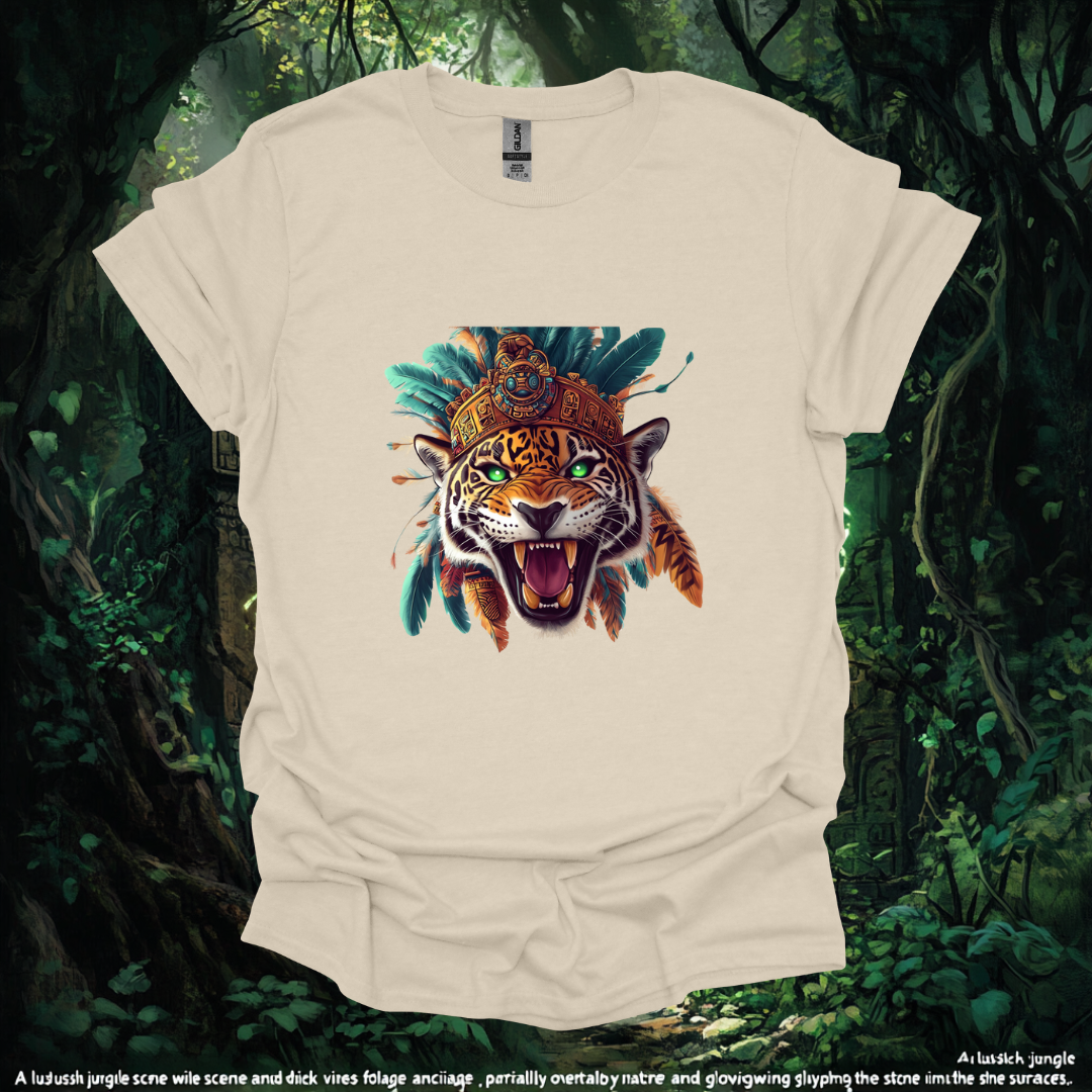 Vibrant Leopard Graphic Unisex Softstyle T-Shirt