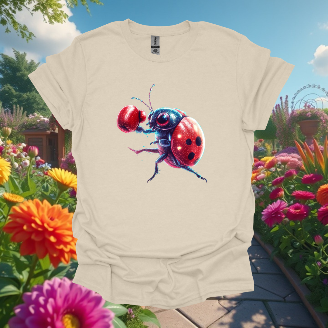 Boxing-bug Unisex Softstyle T-Shirt - Fun Graphic Tee for Nature Lovers