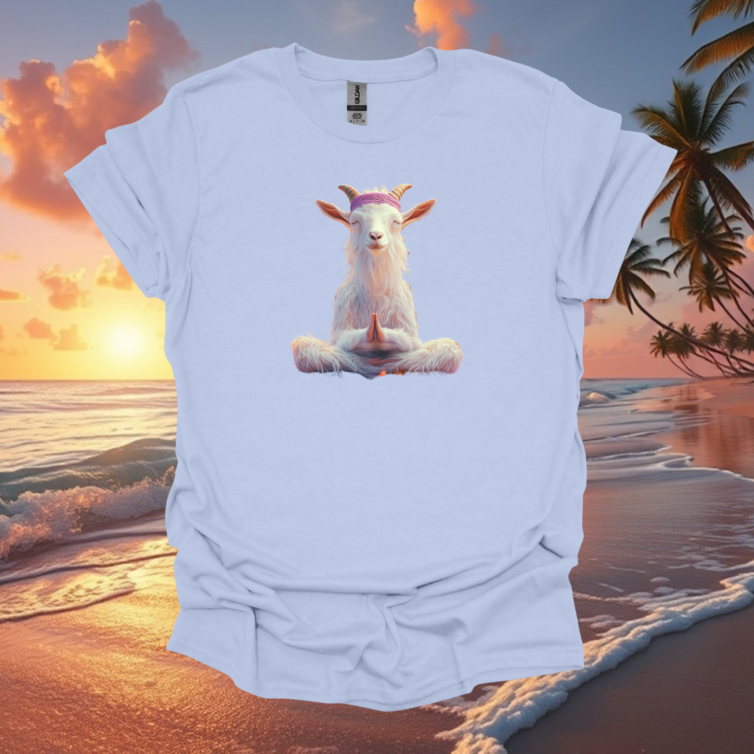 Goat  Yoga. Unisex Softstyle T-Shirt - Perfect for Yoga Lovers