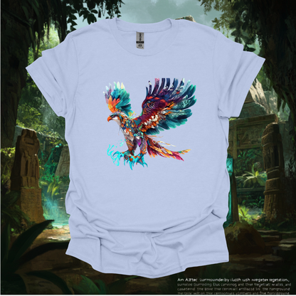 Colorful Eagle Graphic Unisex Softstyle T-Shirt