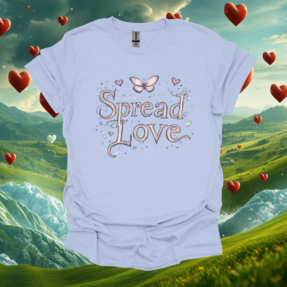 Spread Love Unisex Softstyle T-Shirt - Eco-Friendly Casual Wear