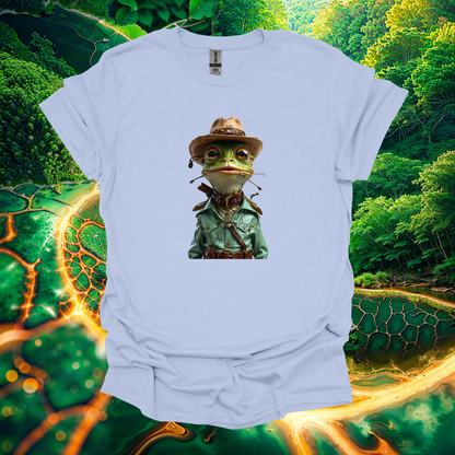 Sir. Frog Unisex Softstyle T-Shirt | Fun Outdoor Graphic Tee for Nature Lovers