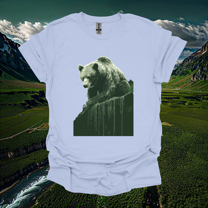 Grizzly Bear Graphic Unisex Softstyle T-Shirt