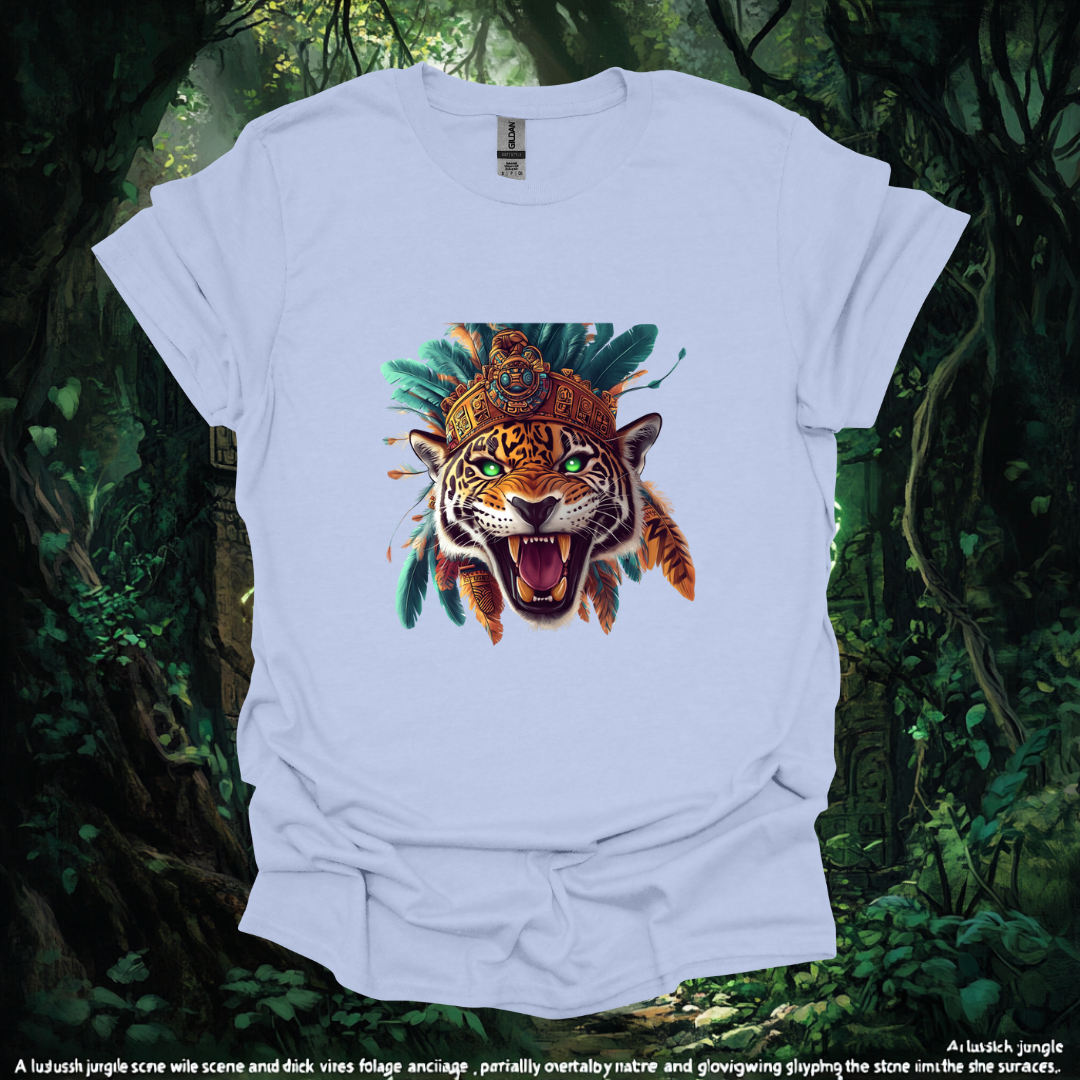 Vibrant Leopard Graphic Unisex Softstyle T-Shirt