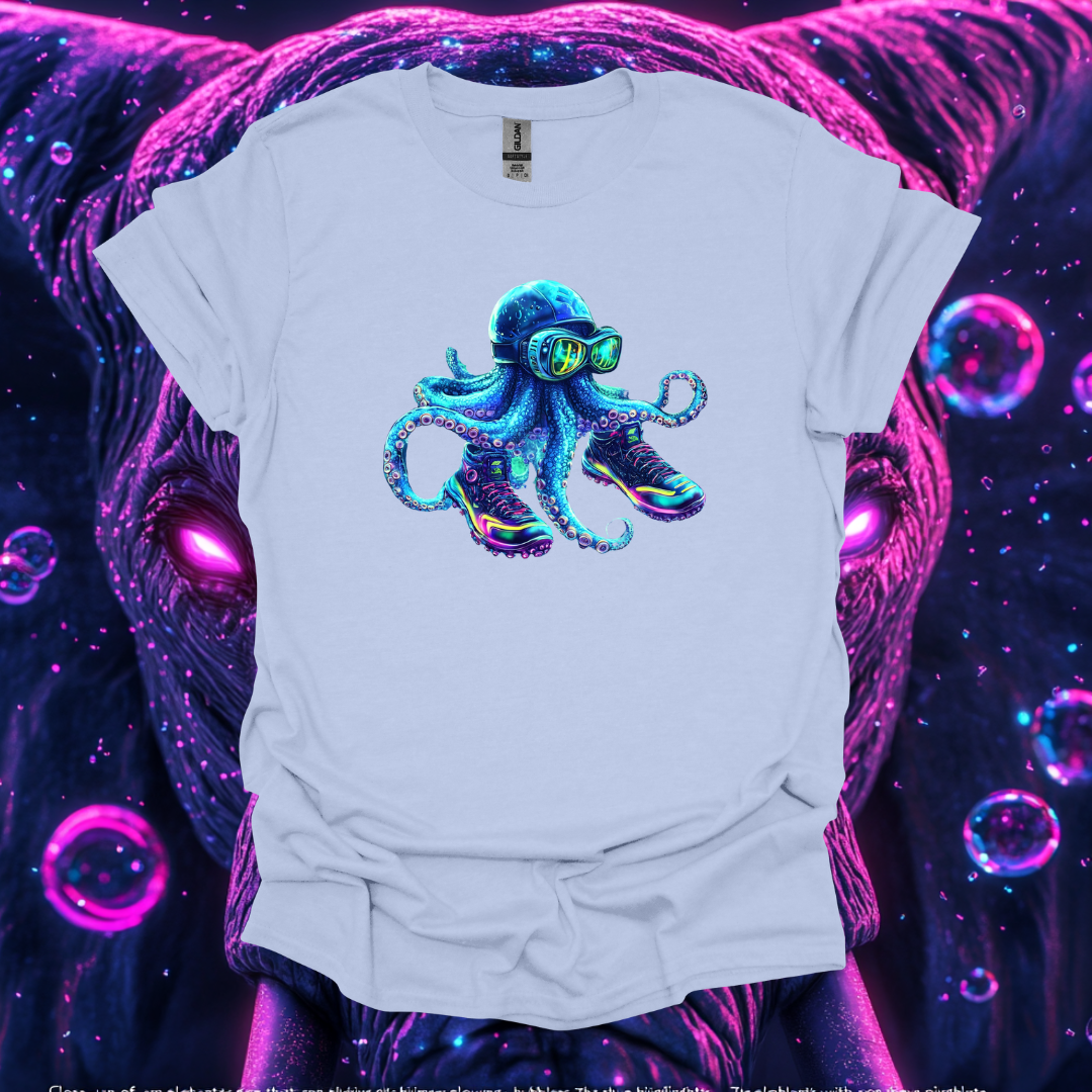 Octopilot  Graphic Unisex Softstyle T-Shirt for Beach Lovers