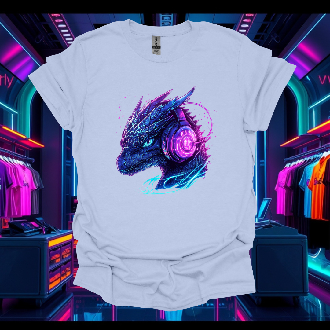 Dragon Tunes Graphic Tee - Unisex Softstyle T-Shirt