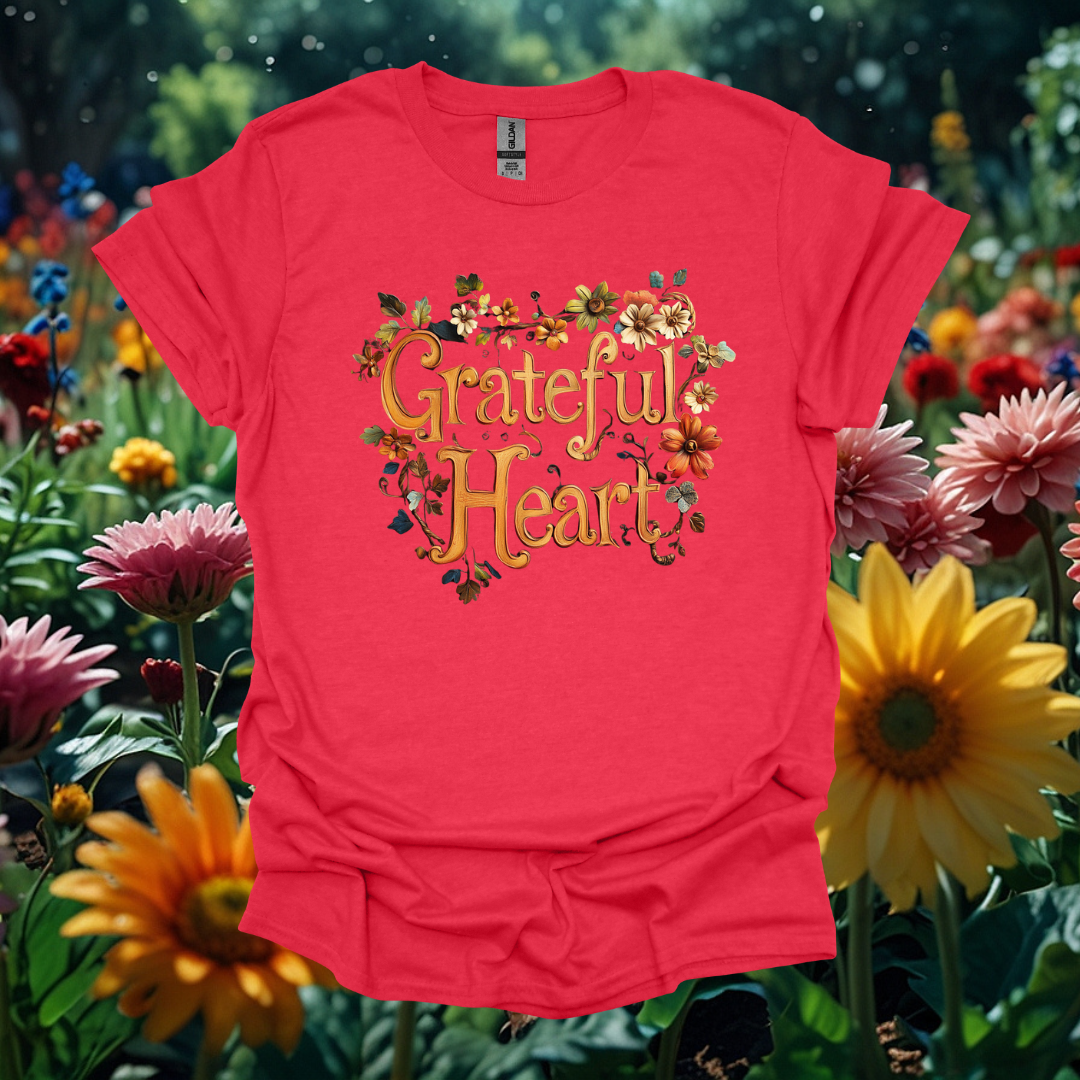 Grateful Heart Unisex Softstyle T-Shirt