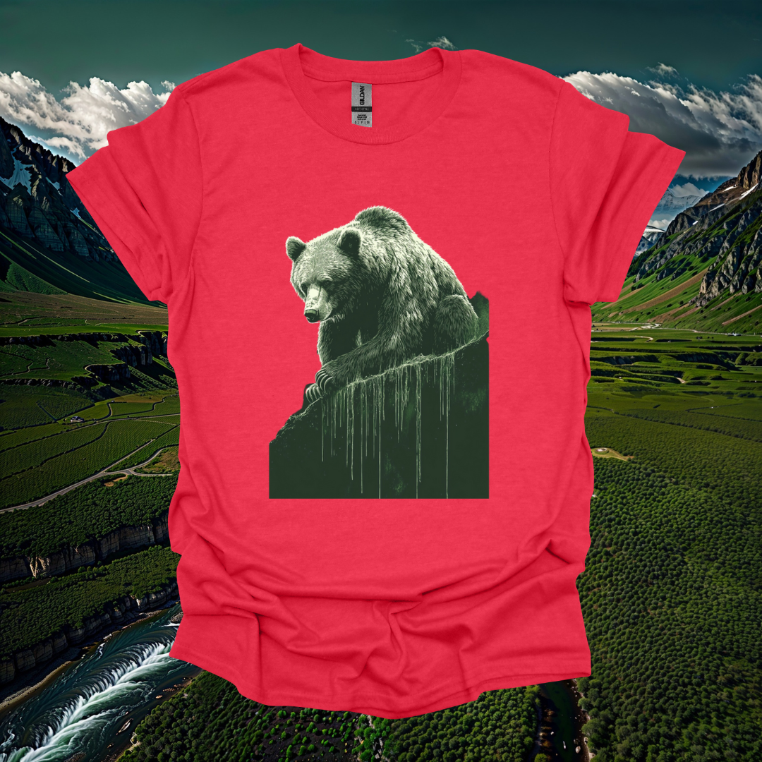 Grizzly Bear Graphic Unisex Softstyle T-Shirt