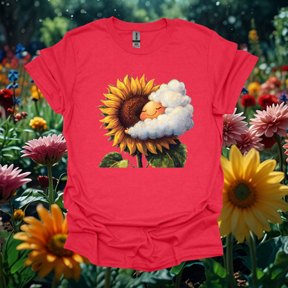 Sunflower Dream Unisex T-Shirt - Softstyle Graphic Tee for Nature Lovers