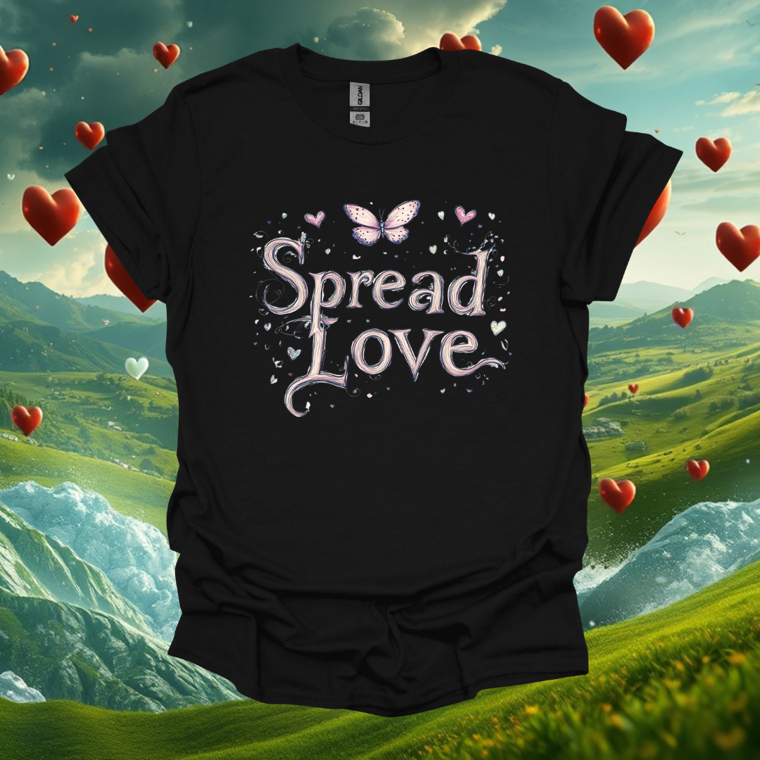 Spread Love Unisex Softstyle T-Shirt - Eco-Friendly Casual Wear