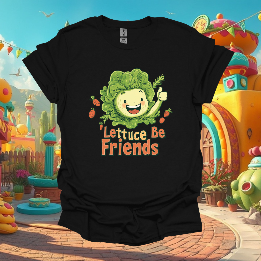 Let'tuce Be Friends' Unisex Softstyle T-Shirt