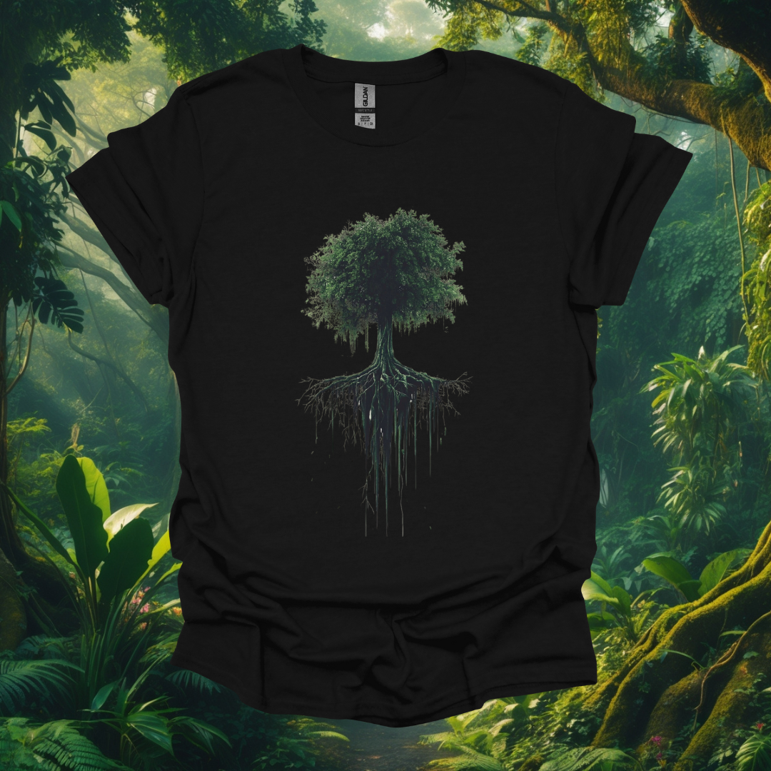 Eco-Inspired Unisex Softstyle T-Shirt with Tree Design