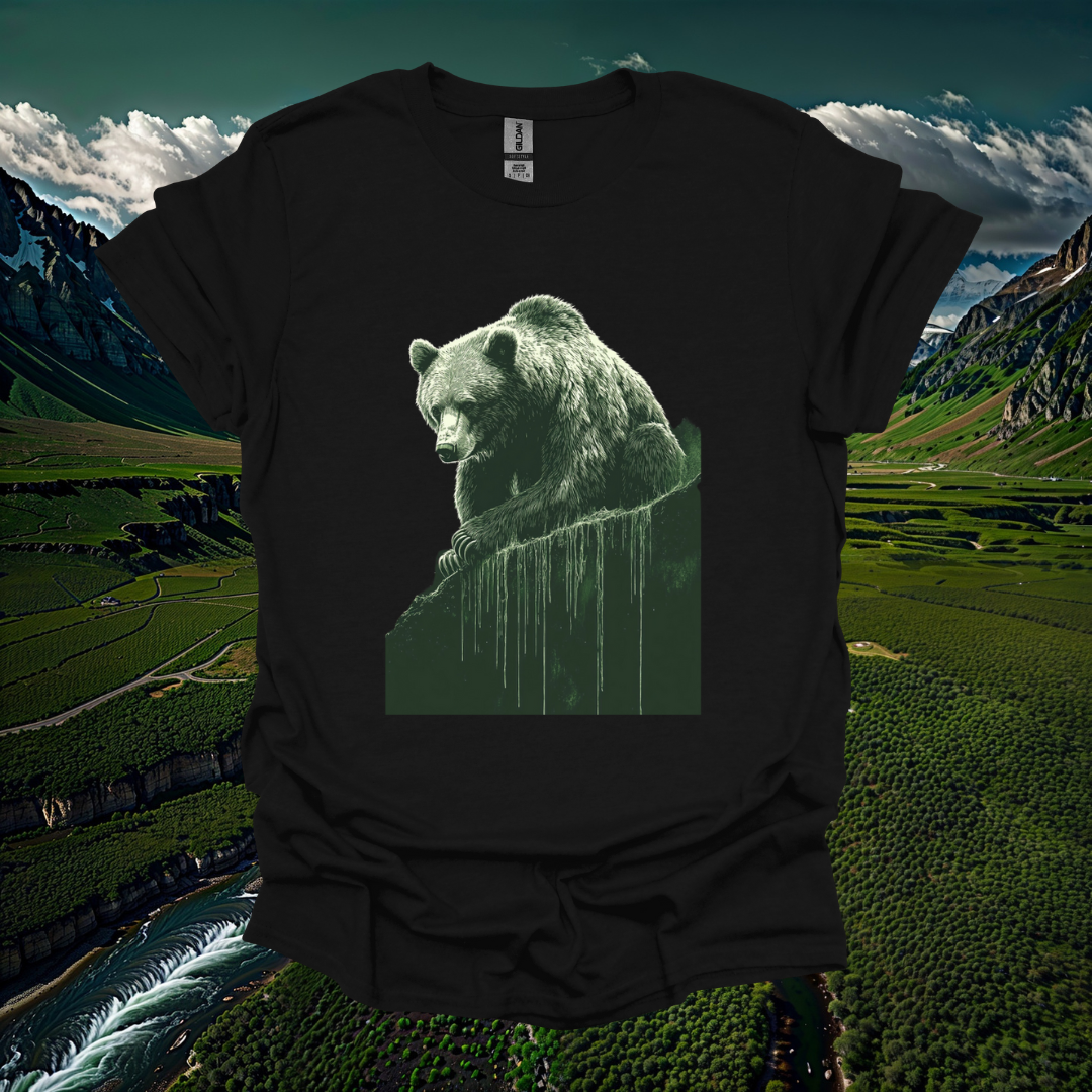 Grizzly Bear Graphic Unisex Softstyle T-Shirt