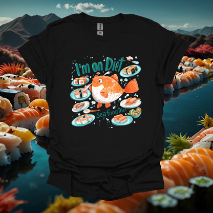 Seafood Diet Unisex T-Shirt - I'm on Diet Sushi Graphic Tee