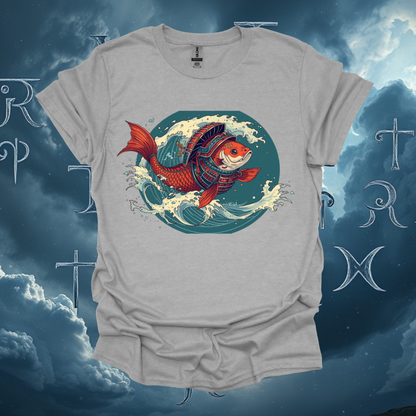 Koi Warrior Fish Unisex Softstyle T-Shirt